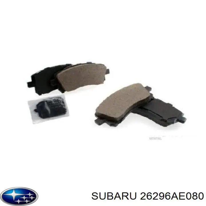Гальмівні колодки Subaru 26296AE080 ціна, від 19.00 USD
