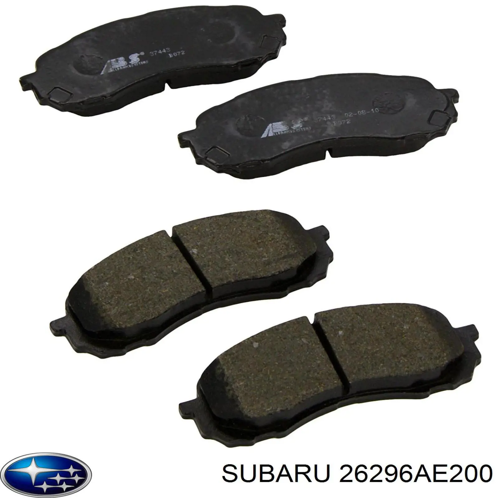 Гальмівні колодки Subaru 26296AE200 ціна, від 30.07 USD