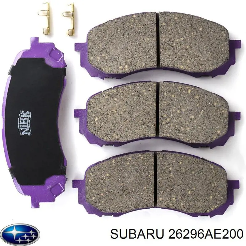 26296AE200 Subaru Передні гальмівні колодки