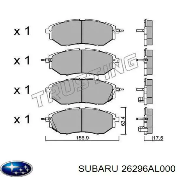  26296AL000 Subaru