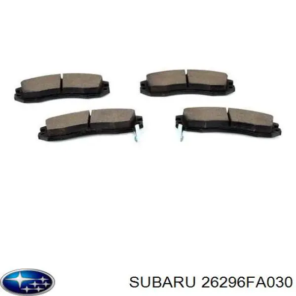 Колодки гальмівні передні, дискові 26296FA030 Subaru