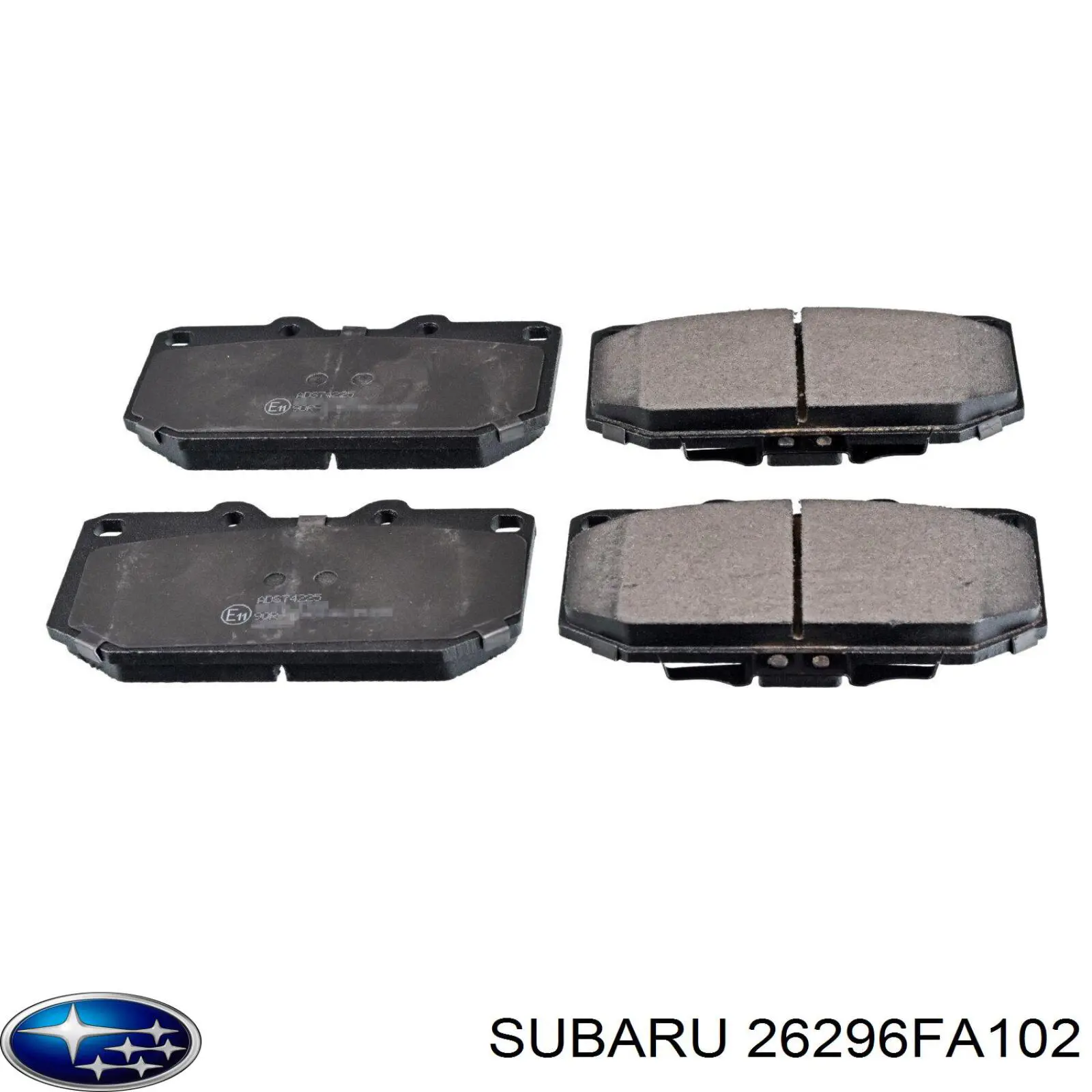 Купити 26296FA102 Subaru Колодки гальмівні передні, дискові