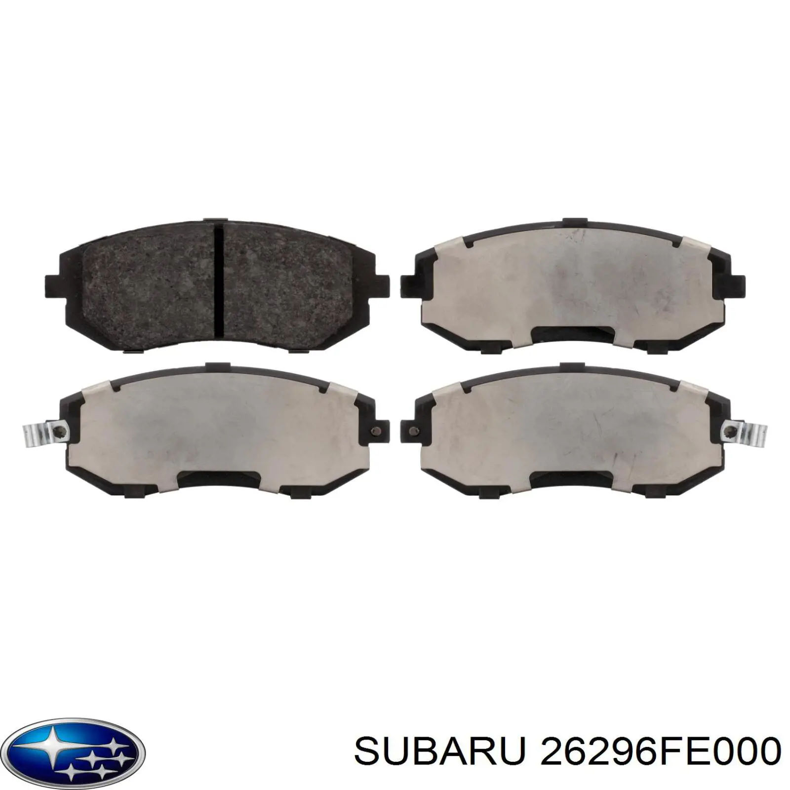 Гальмівні колодки Subaru 26296FE000 ціна, від 25.15 USD