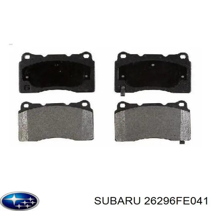 Колодки гальмівні передні, дискові 26296FE041 Subaru