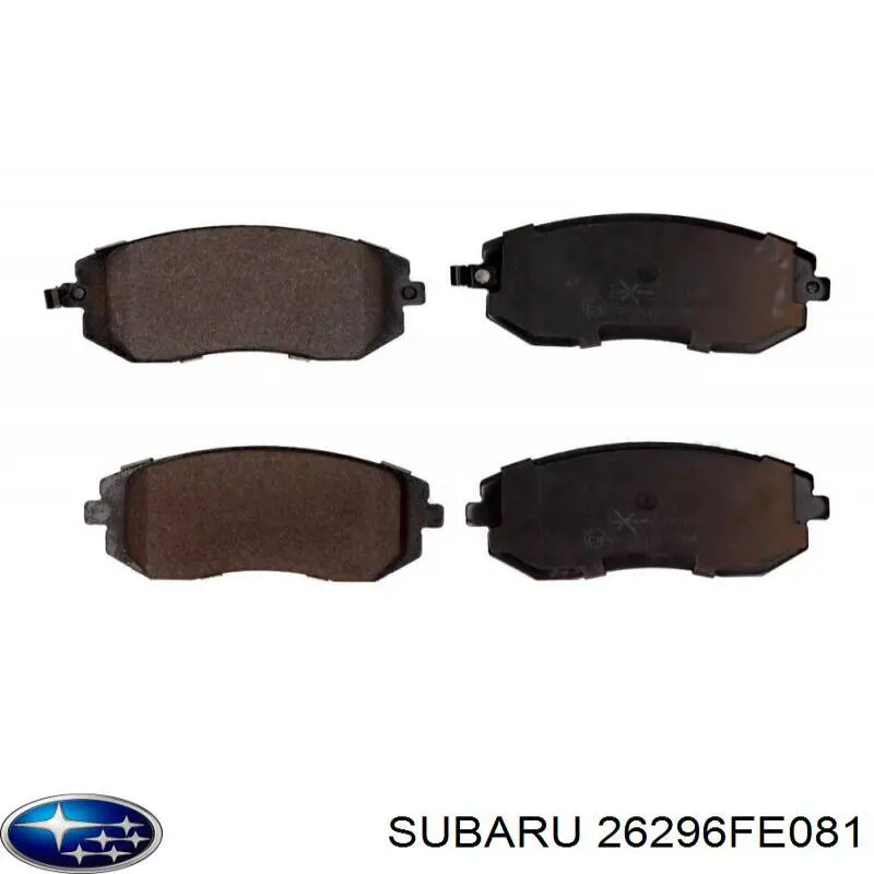 Купити 26296FE081 Subaru Колодки гальмівні передні, дискові