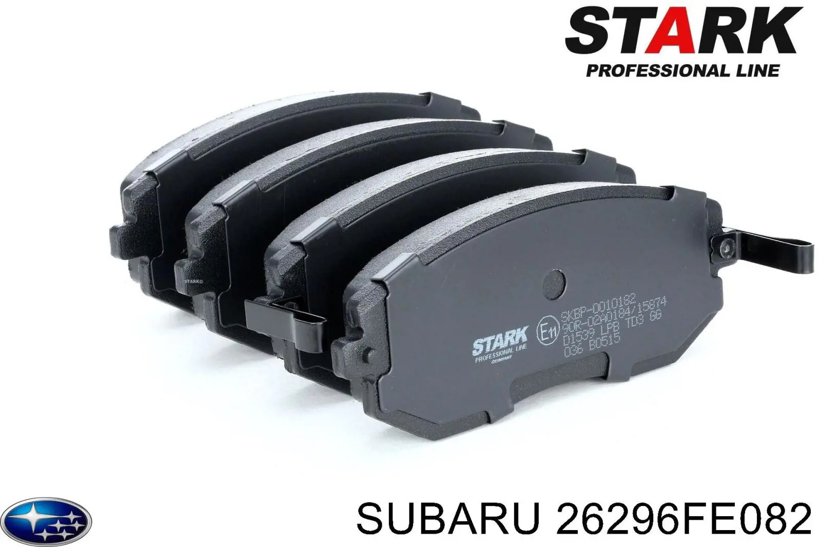 Купити 26296FE082 Subaru Колодки гальмівні передні, дискові
