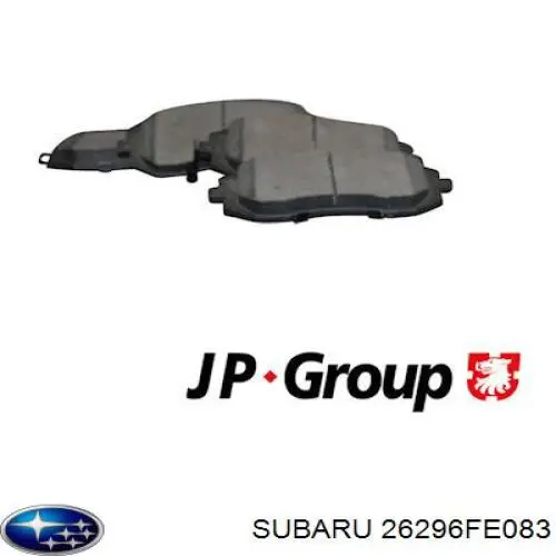 Гальмівні колодки Subaru 26296FE083 ціна, від 29.24 USD