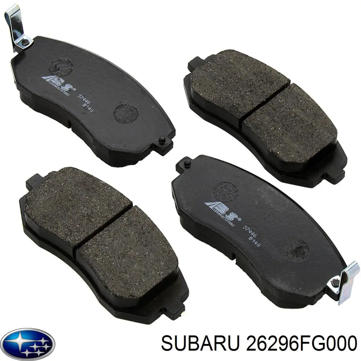 Купити 26296FG000 Subaru Колодки гальмівні передні, дискові