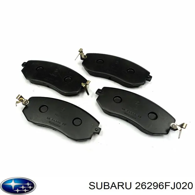 Купити 26296FJ020 Subaru Колодки гальмівні передні, дискові