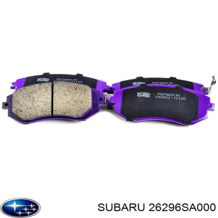 Купити 26296SA000 Subaru Колодки гальмівні передні, дискові