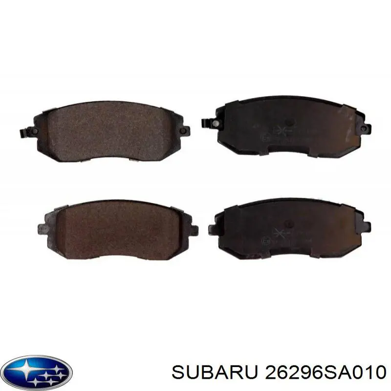 26296SA010 Subaru колодки гальмівні передні, дискові