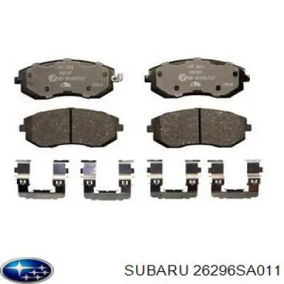 Гальмівні колодки Subaru 26296SA011 ціна, від 29.24 USD