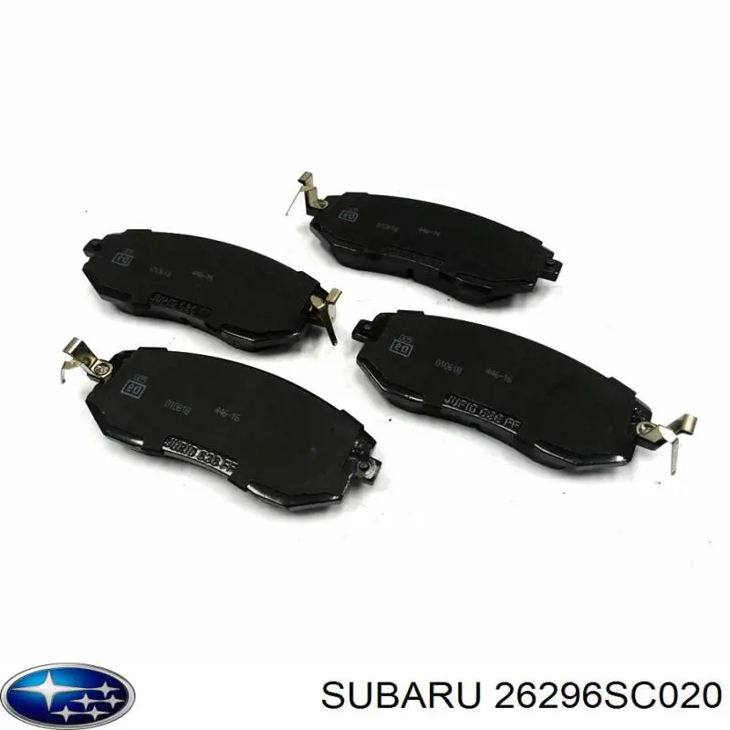 Гальмівні колодки Subaru 26296SC020 ціна, від 22.86 USD