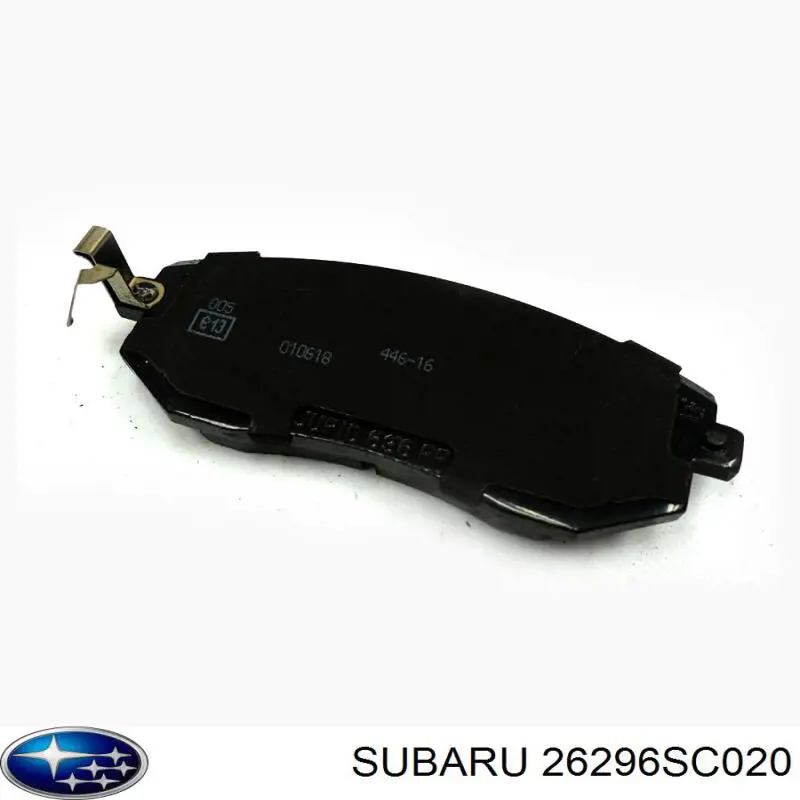 Купити 26296SC020 Subaru Колодки гальмівні передні, дискові