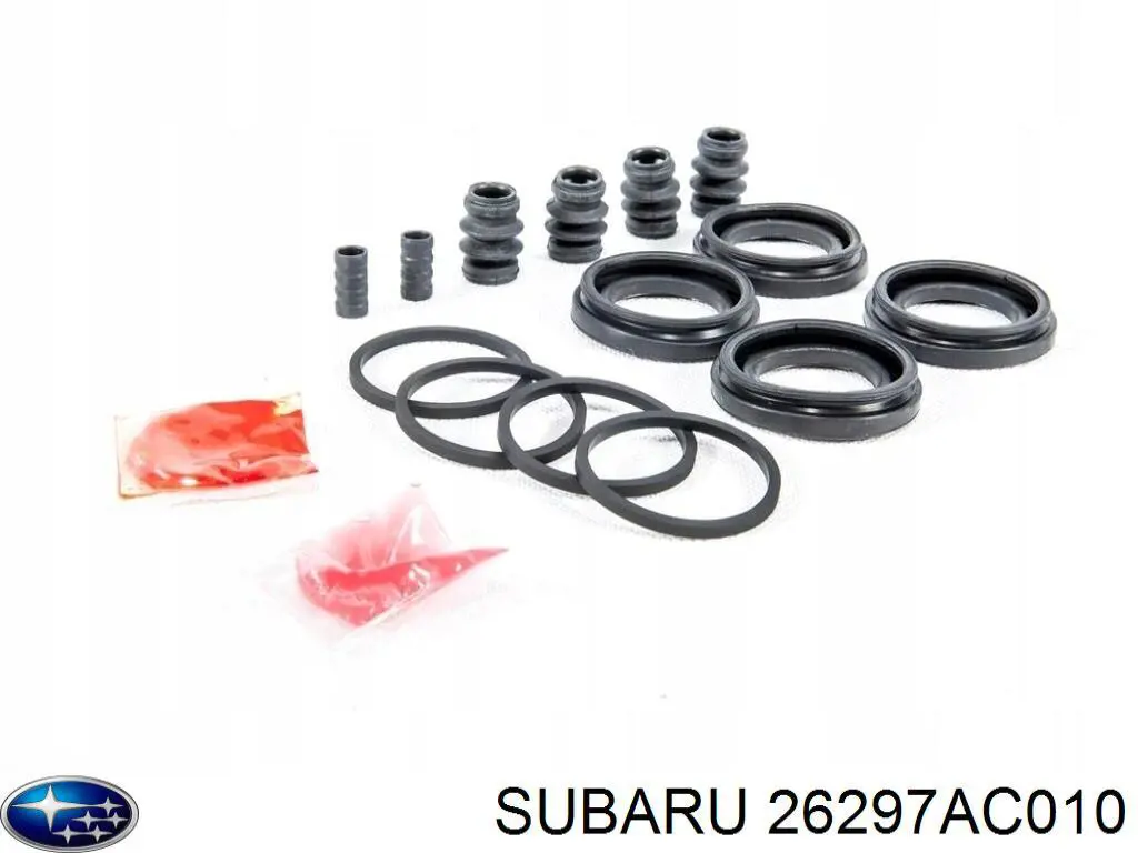 Ремкомплект супорту гальмівного переднього Subaru 26297AC010 ціна, від 10.38 USD