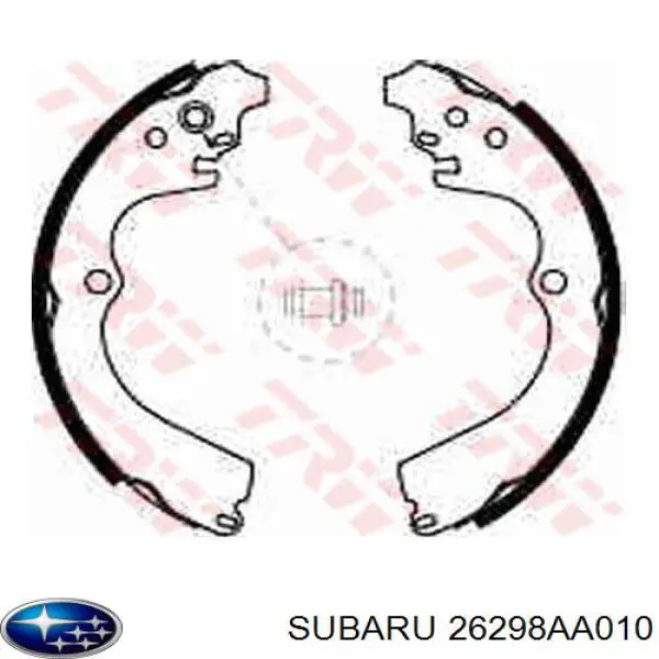 Колодки гальмові задні, барабанні Subaru 26298AA010 ціна, від 23.23 USD