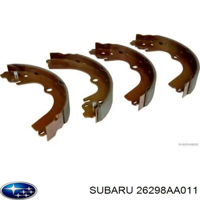 Купити 26298AA011 Subaru Колодки гальмові задні, барабанні