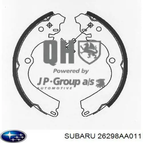 Колодки гальмові задні, барабанні 26298AA011 Subaru
