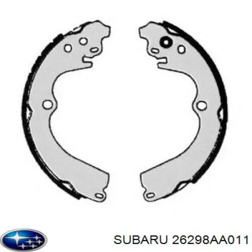 Купити 26298AA011 Subaru Колодки гальмові задні, барабанні