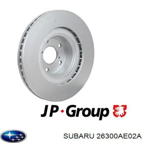 Гальмівні диски передні 26300AE02A Subaru