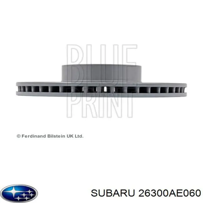 26300AE060 Subaru диск гальмівний передній