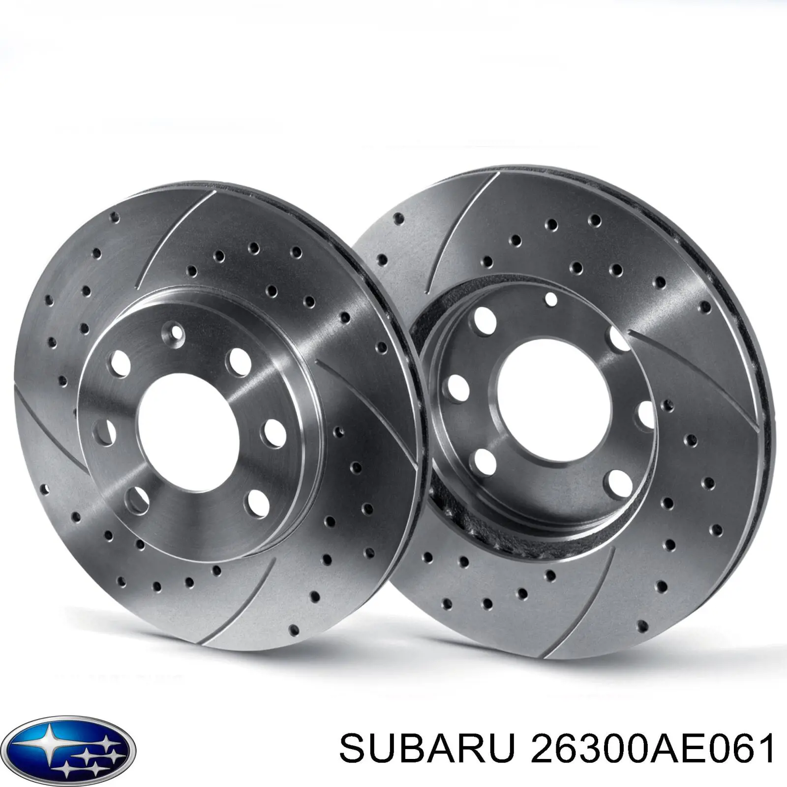 Диск гальмівний передній Subaru 26300AE061