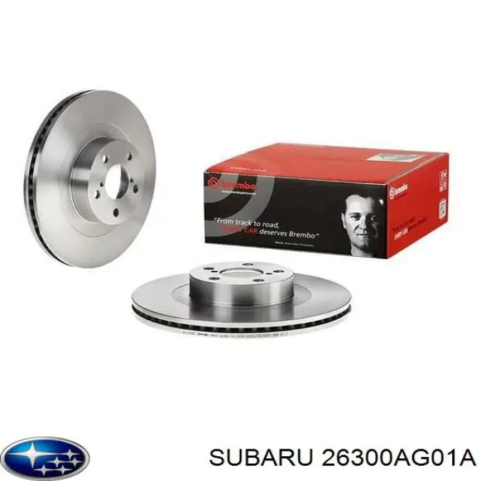 Купити 26300AG01A Subaru Ротор гальмівний