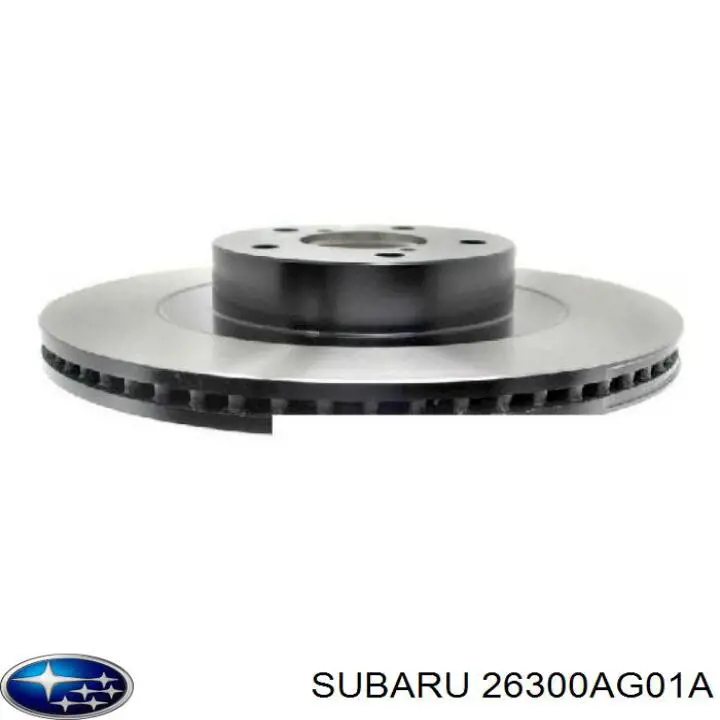 Диск переднього гальма Subaru 26300AG01A ціна, від 24.94 USD