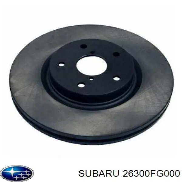 Диск переднього гальма Subaru 26300FG000 ціна, від 58.04 USD