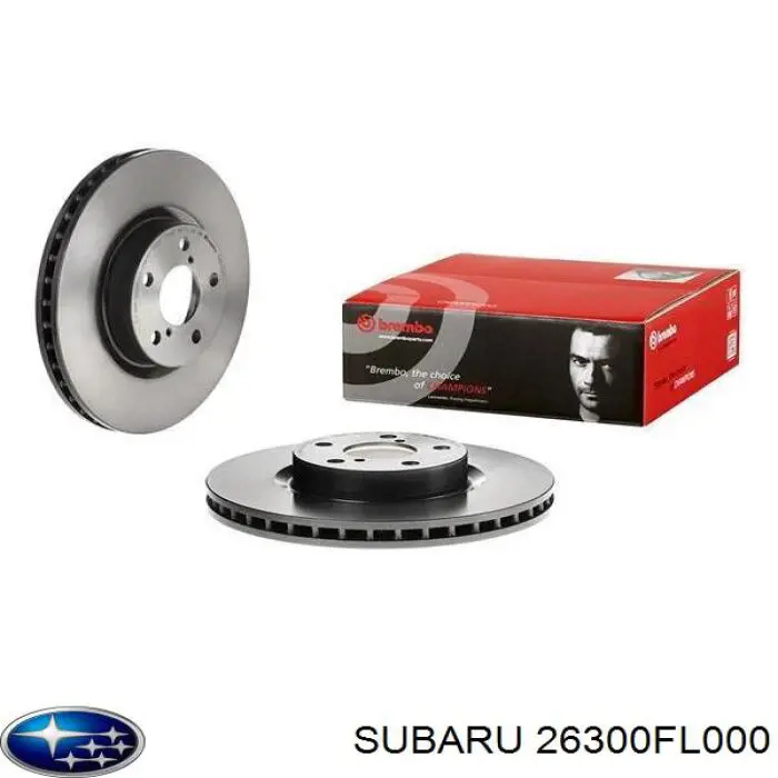 Купити 26300FL000 Subaru Ротор гальмівний