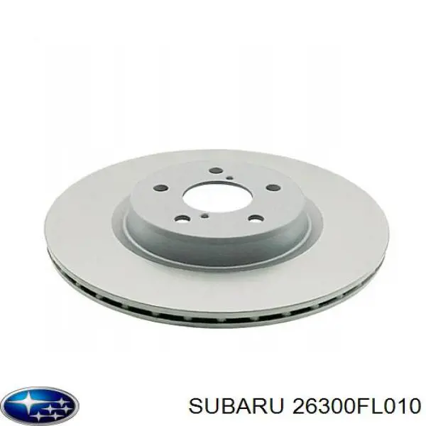 26300FL010 Subaru диск гальмівний передній