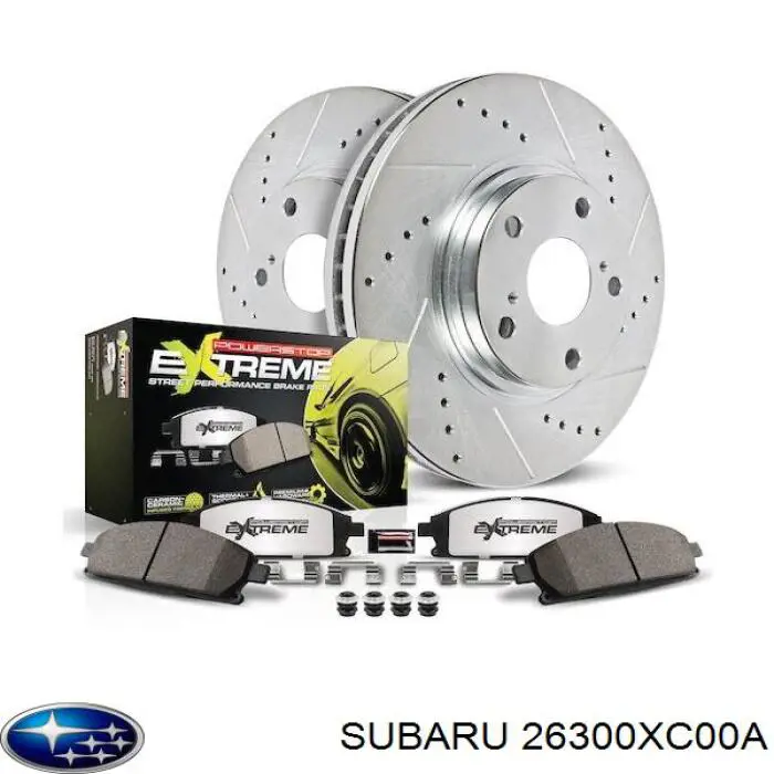 26300XC00A Subaru Гальмо дискове переднє