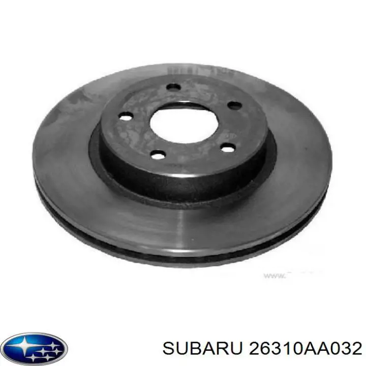 Диск гальмівний передній Subaru 26310AA032
