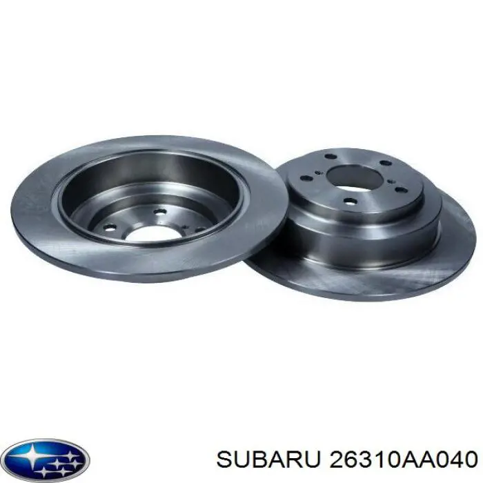 Гальмівні диски 26310AA040 Subaru