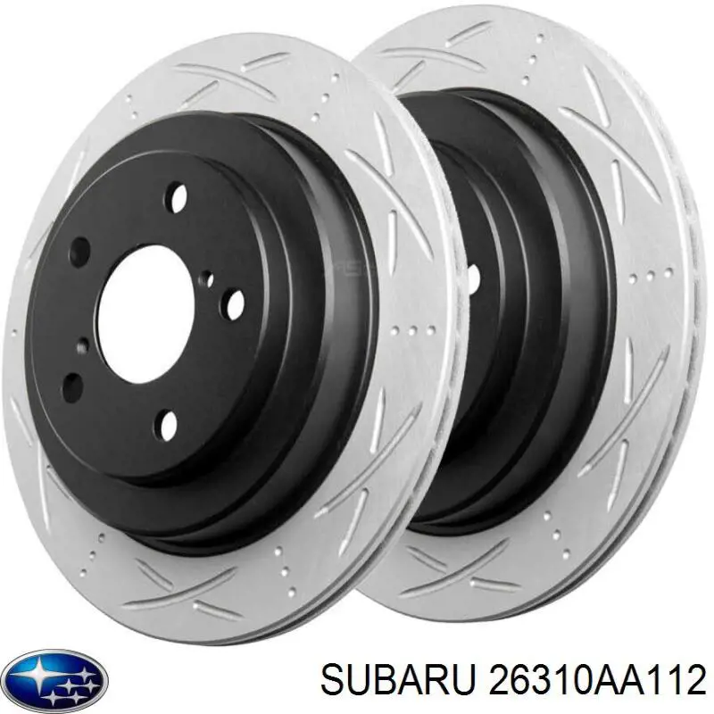 Купити 26310AA112 Subaru Диск заднього гальма