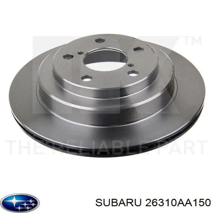 Задні дискові гальма Subaru 26310AA150 ціна, від 27.93 USD