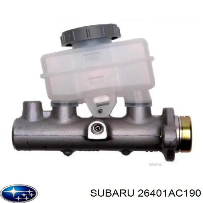 Циліндр головний гальма (Гідротормоз) Subaru 26401AC190 ціна, від 50.67 USD