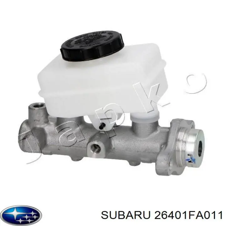 Циліндр головний гальма (Гідротормоз) Subaru 26401FA012 ціна, від 274.94 USD