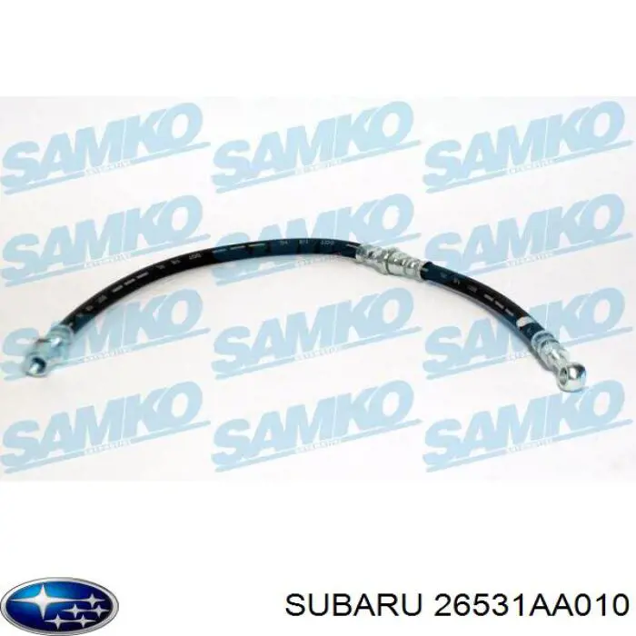Купити 26531AA010 Subaru Шланг гальмівний передній, лівий