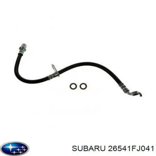 26541FJ041 Subaru Шланг гальмівний задній, правий