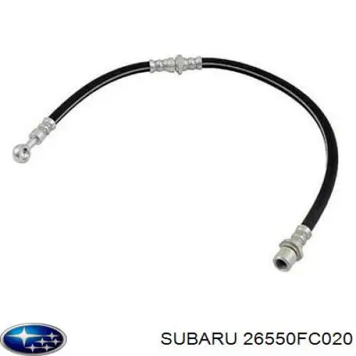 Шланг гальмівний передній, лівий ABS SL5242