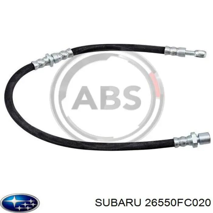 SL5242 ABS Шланг гальмівний передній, лівий