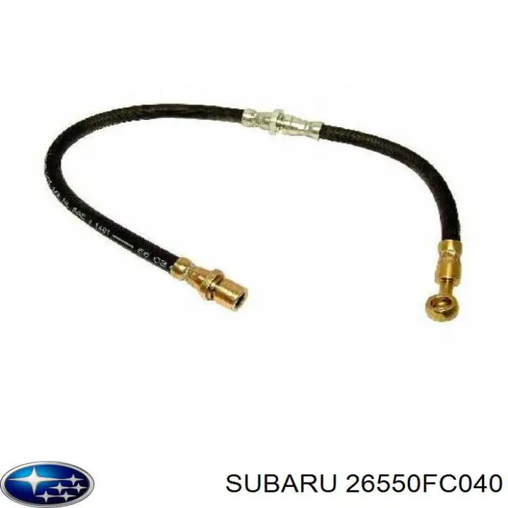 Шланг гальмівний задній, лівий 26550FC040 Subaru