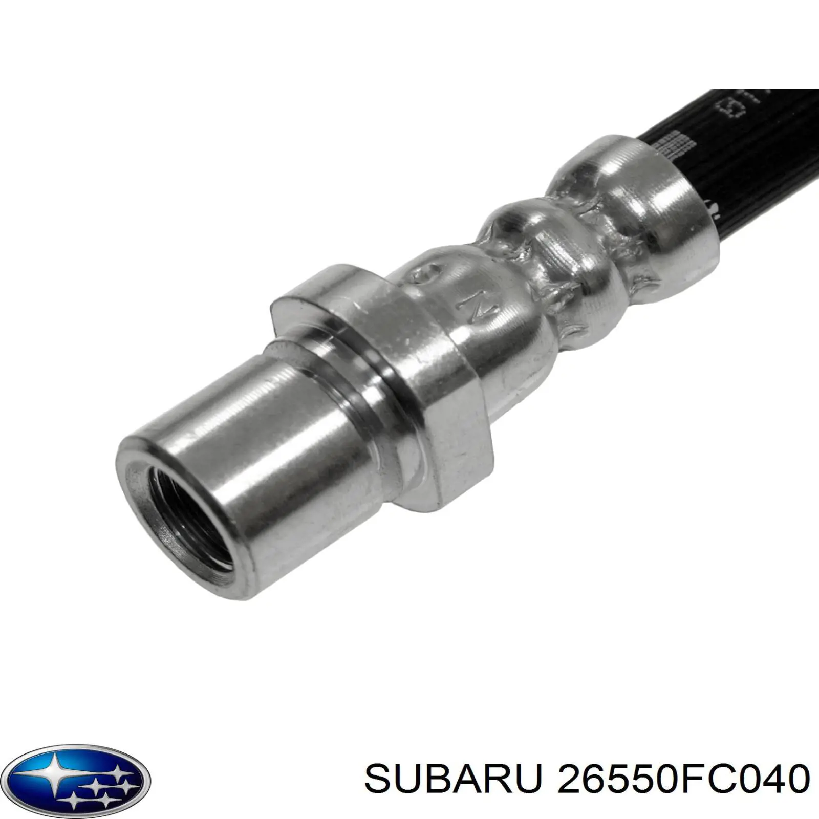 Шланг гальмівний задній, лівий Subaru 26550FC040