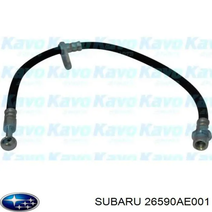 Купити 26590AE001 Subaru Шланг гальмівний передній, правий