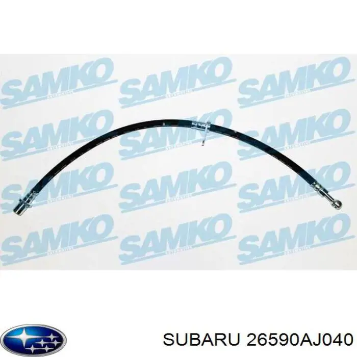Шланг гальмівний передній, правий ABS SL6708 ціна, від 12.67 USD
