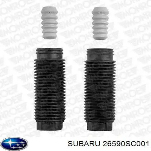 Купити 26590SC001 Subaru Шланг гальмівний передній, правий