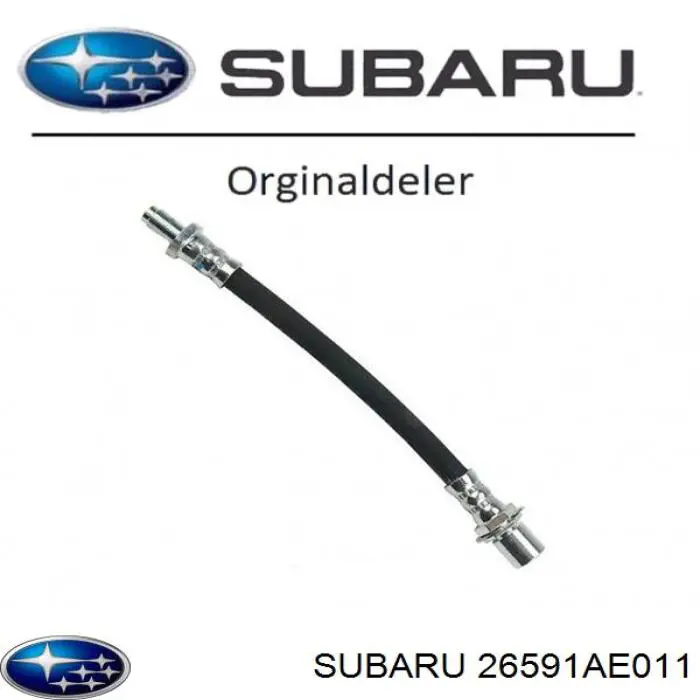 26591AE011 Subaru шланг гальмівний задній