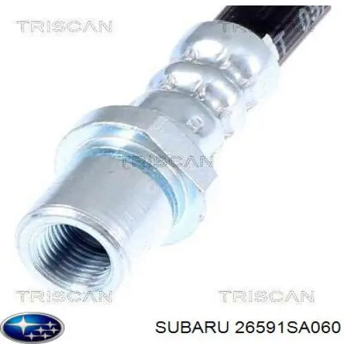 Шланг гальмівний задній, лівий Subaru 26591SA060 ціна, від 17.71 USD