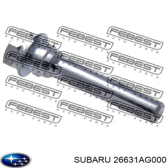 Направляюча супорту заднього, верхня AND 3S615007 ціна, від 3.07 USD